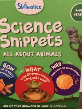 Science Snippets All About Animals - Green